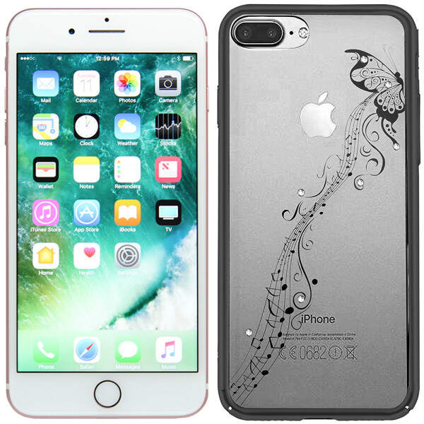 

Чехол Devia Crystal Papillon для iPhone 7 Plus/8 Plus Gun Black (19524)
