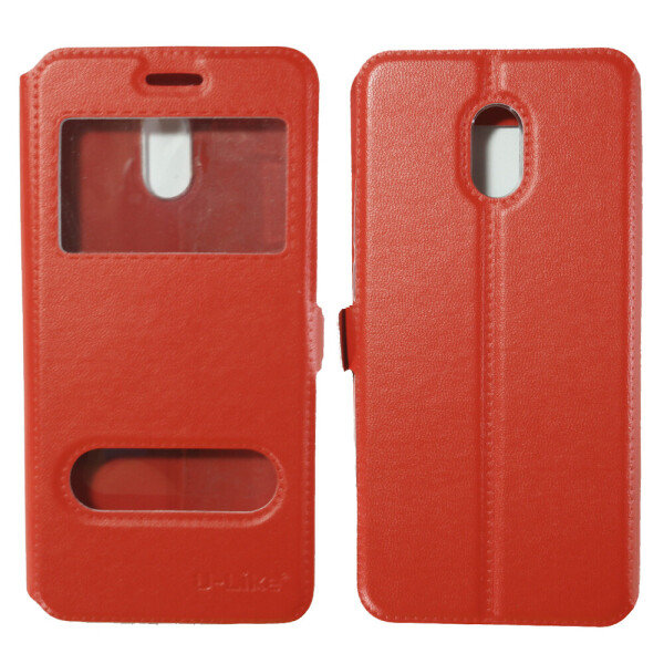 

Чехол книжка U-Like Simple для Meizu M6s Red (21173)