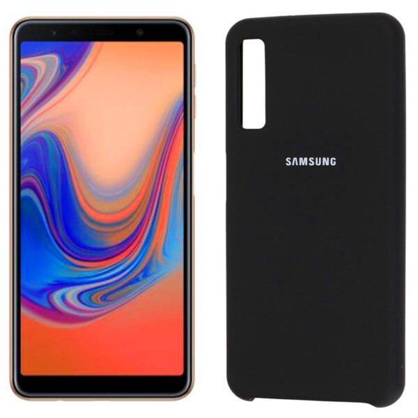 

Чехол для Samsung A750 Galaxy A7 2018 Чёрный FULL (25451)