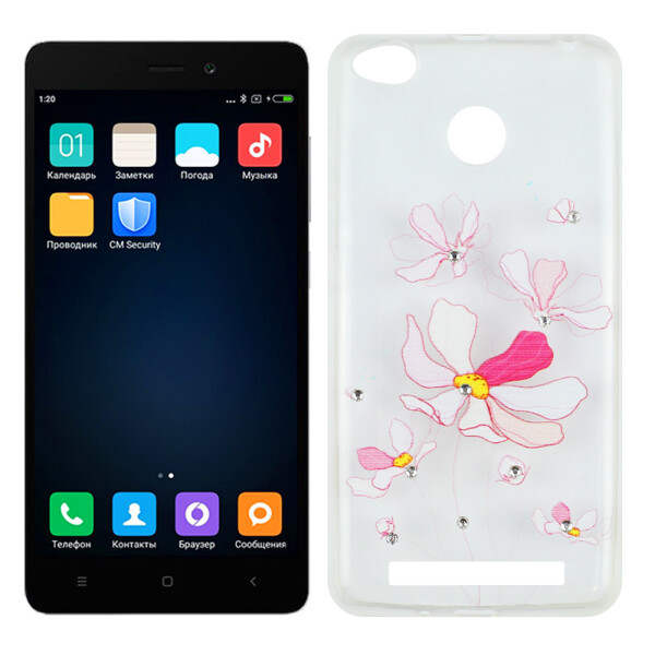 

Чехол Lucent Diamond Case для Xiaomi Redmi 3s/3x/3 Pro Iris (Pink) (10909)