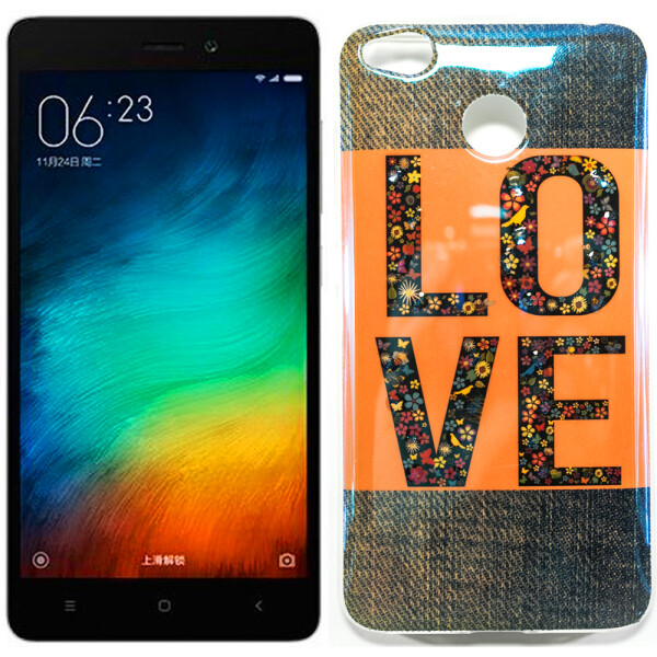 

Чехол Remax Light Series для Xiaomi Redmi 4x Jeans Love (17764)