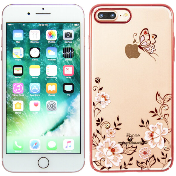 

Чехол Kingxbar Flora Series для iPhone 7 Plus/8 Plus Flower Red (18484)