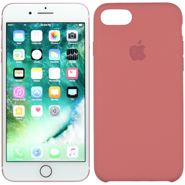 

Чехол силиконовый оригинальный для iPhone 7 /8 Cherry (24020)