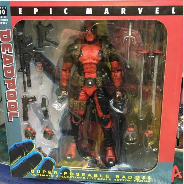 

Фигурка EPIC Marvel Deadpool Дэдпул фигурка героя Марвел Коллекционная модель 20 см пластик