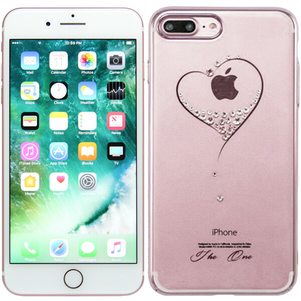 

Чехол Kingxbar Diamond Series для iPhone 7 Plus/8 Plus Heart Rose Gold (18485)