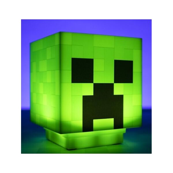 

Лампа Creeper из Майнкрафт зеленая АБС 10 см