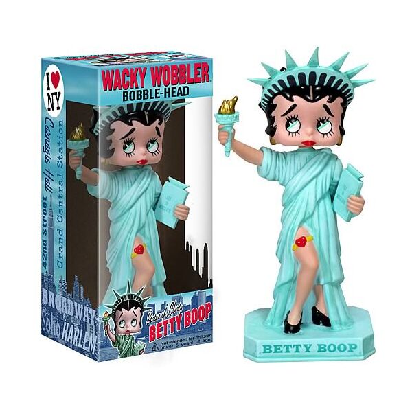 

Бетти Буп Betty Boop Статуя Свободы Bobble Head 16 см