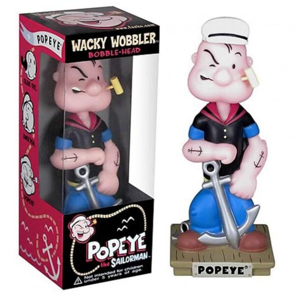 

Фигурка Funko Wacky Wobbler Popeye the sailor «Попай» Человек-матрос Бобблер 16 см