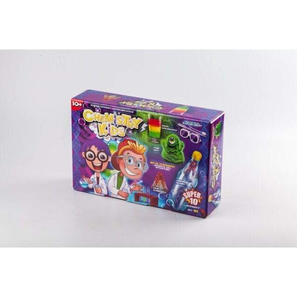 

Набор опытов CHEMISTRY KIDS укр 7905 CHK-01-01U, 02U, 03U, 04U (2400677284013)