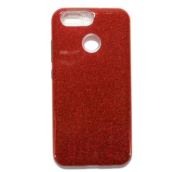

Чехол силиконовый 3in1 Блёстки для Huawei NOVA 2 2017 Red (19766)