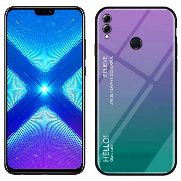 

Чехол TPU Gradient HELLO Glass для Huawei Honor 8x Голубой (26858)
