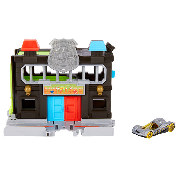 

Ігровий набір Втеча з поліцейського відділку Hot Wheels GVN72 (887961931075)
