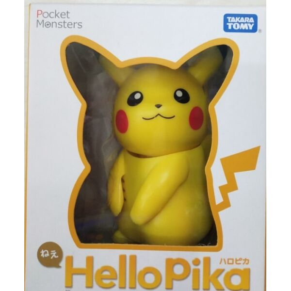 

takara tomy Покемон 2018 hello pikachu говорящий робот ПВХ 10 см