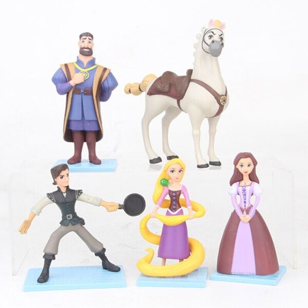 

Рапунцель Запутанная история Паскаль Флин Райдер Максимус Принцесса Рапунцель 9,5 -12 см ПВХ