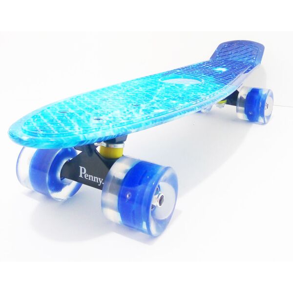 

Скейт Пенни борд Penny board Graffics 22 Light Ocean Blue