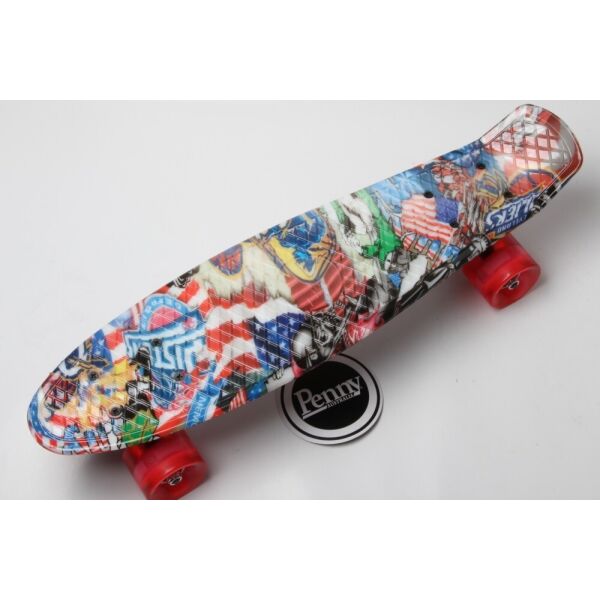 

Скейт Пенни борд Penny board Graffics 22 Light Multi Flag