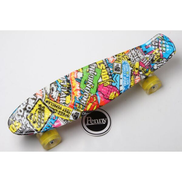 

Скейт Пенни борд Penny board Graffics 22 Light Cuba