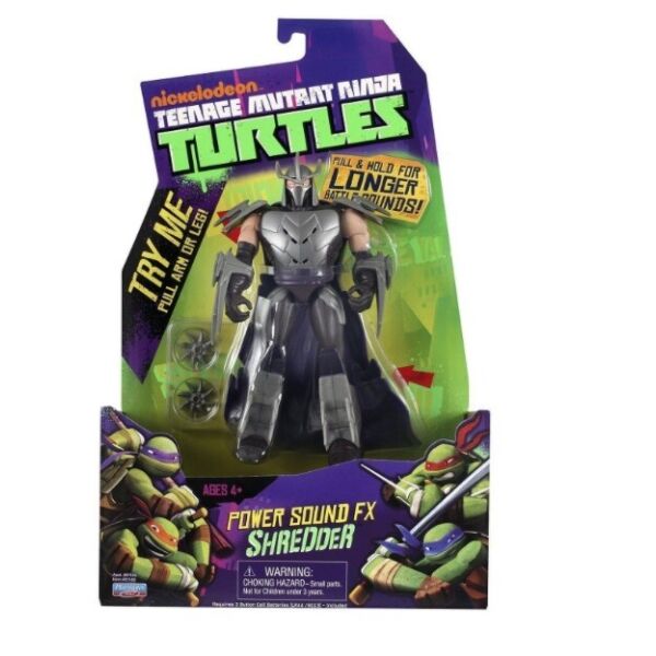

TMNT Черепашки-ниндзя Фигурка со звуковыми эффектами Шреддер 16 см