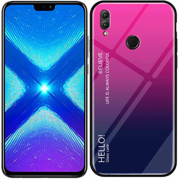 

Чехол TPU Gradient HELLO Glass для Huawei Honor 8x Розовый (26859)