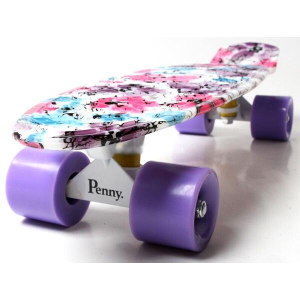 

Скейт Пенни борд Penny board Graffics 22 Flowers Fiolet
