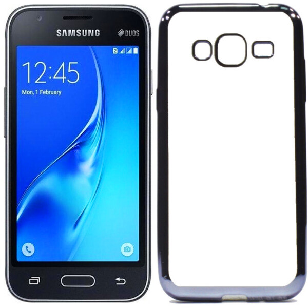 

Чехол Electroplating TPU case для Samsung J1ACE/J110 black (6556)