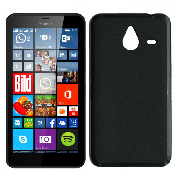 

Чехол силиконовый оригинальный для Nokia 640 XL (Microsoft) Black (3088)