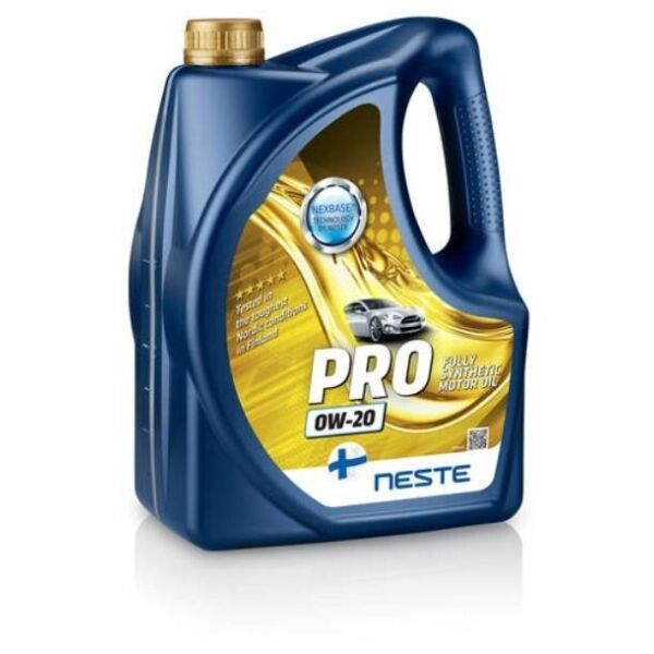 

Масло моторное синтетическое NESTE Pro 0W20 4л