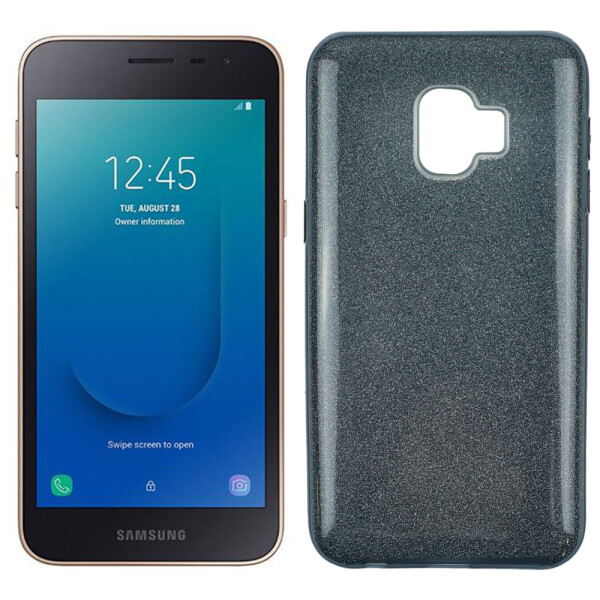 

Чехол Silicone 3in1 Блёстки для Samsung J260 Galaxy J2 Core 2018 Black (25627)