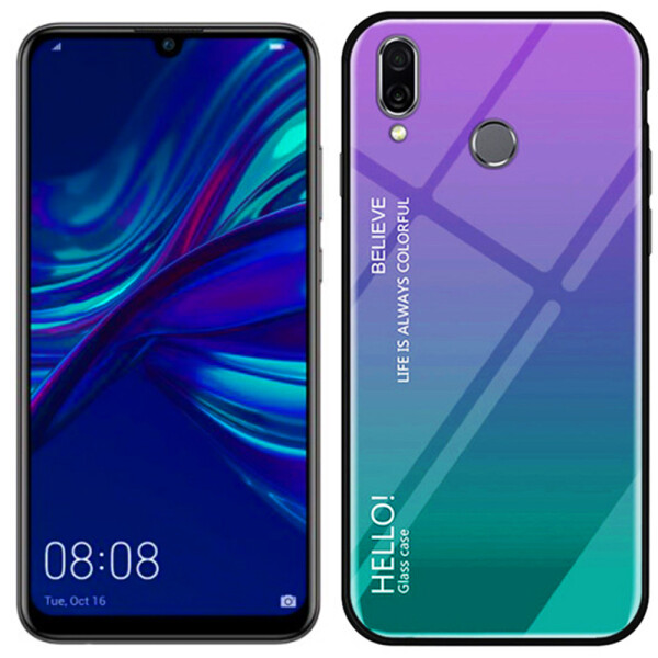 

Чехол TPU Gradient HELLO Glass для Huawei P Smart 2019 Голубой (26863)