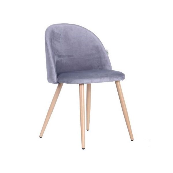 

Стул обеденный Sherry beech/dark grey velvet AMF