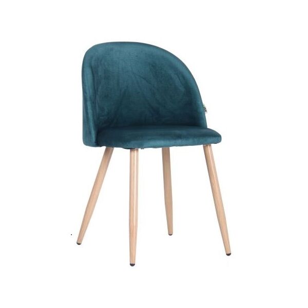 

Стул обеденный Sherry beech/green velvet AMF
