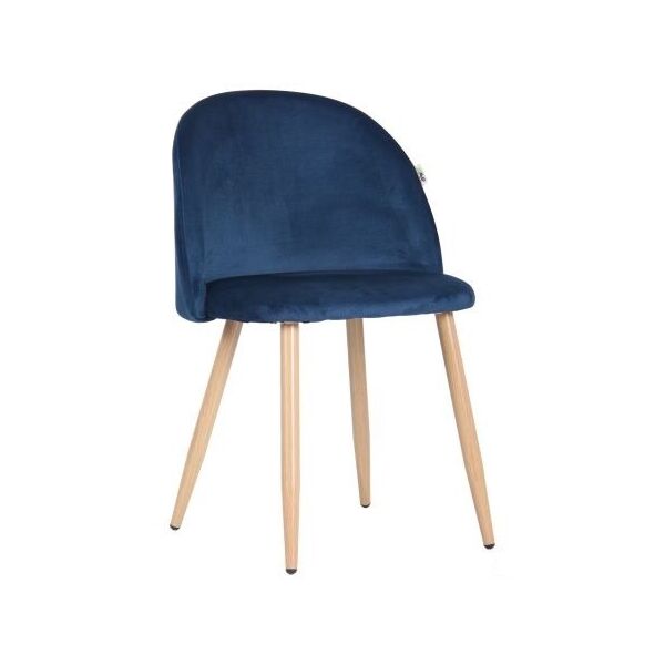 

Стул обеденный Sherry beech/blue velvet AMF