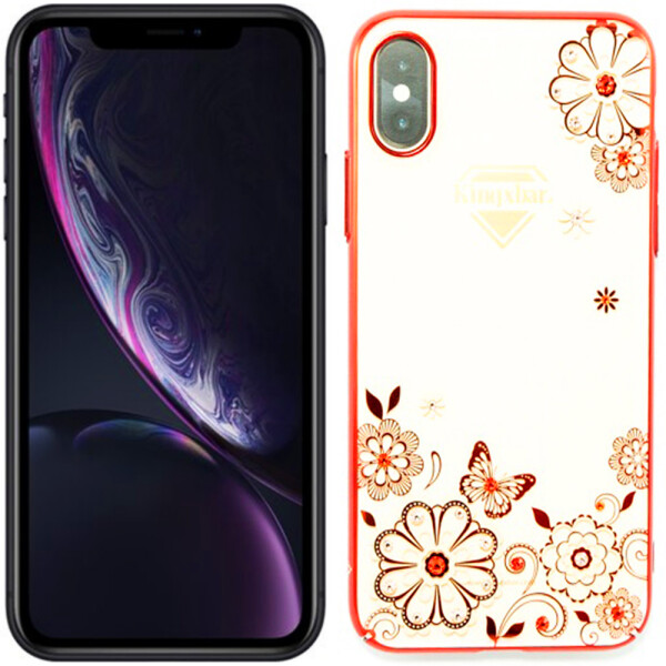 

Чехол Kingxbar Flora Series для iPhone X Flower Red (18490)