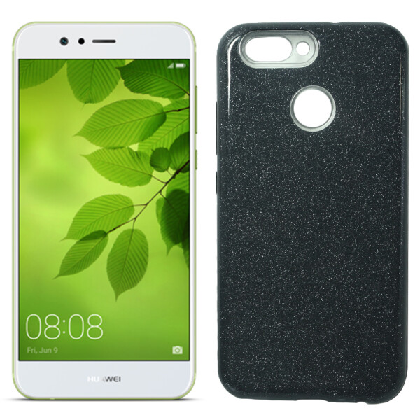 

Чехол силиконовый 3in1 Блёстки для Huawei NOVA 2 2017 Black (19770)