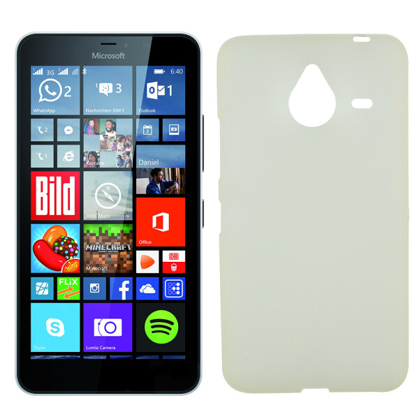 

Чехол силиконовый оригинальный для Nokia 640 XL (Microsoft) White (8190)