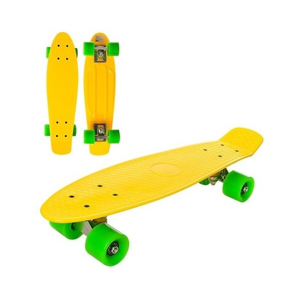 

Скейт Пенни борд Penny board Cruiser 22 Желтый