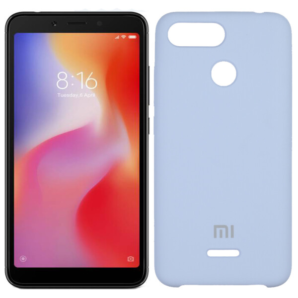 

Чехол для Xiaomi Redmi 6 Голубой (25191)