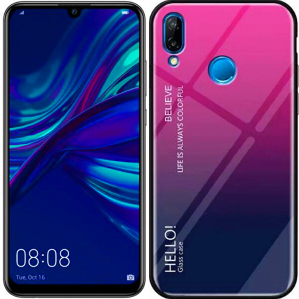 

Чехол TPU Gradient HELLO Glass для Huawei P Smart 2019 Розовый (26862)