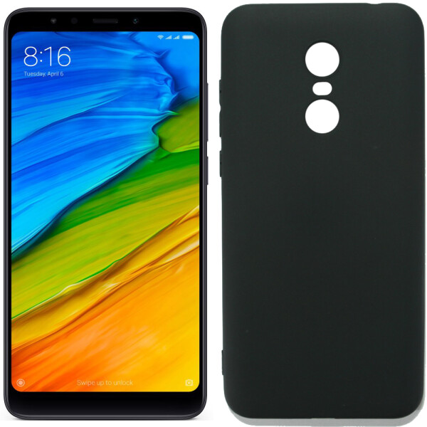 

Чехол силиконовый SMTT для XIAOMI REDMI 5 PLUS (Чёрный) (20054)