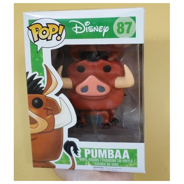 

FUNKO POP Экшн-фигурка виниловая Пумба Коллекционная модель куклы #87 10 см
