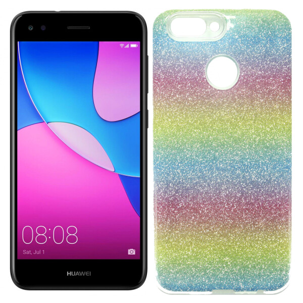 

Чехол силиконовый 3in1 Блёстки для Huawei NOVA LITE 2017 Rainbow (19773)