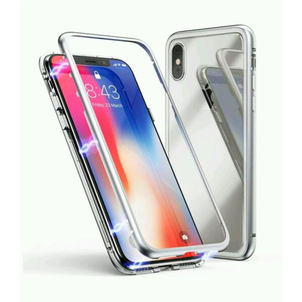

Чехол Metal Magnetic Case для iPhone Xs Max Silver (25015)