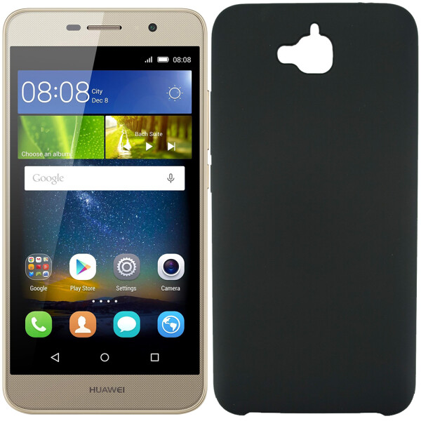 

Чехол силиконовый оригинальный для Huawei Y6 Pro Чёрный FULL (27786)