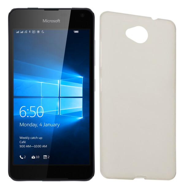 

Чехол силиконовый оригинальный для Nokia 650 (Microsoft) White (10209)