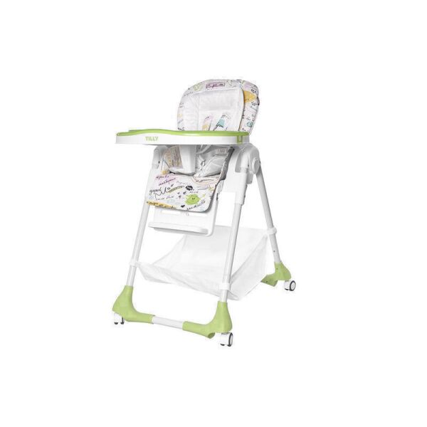

Стульчик для кормления Baby Tilly Bistro T-641/2 Green 104 * 76 * 61см., Бело-бежевый T-641/2