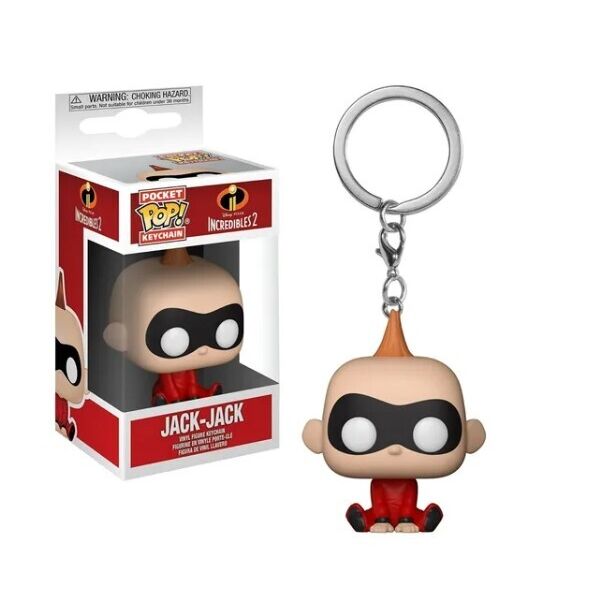 

Брелок Funko Pop Pocket Суперсемейка 2 Брелок Jack-jack винил 4 см