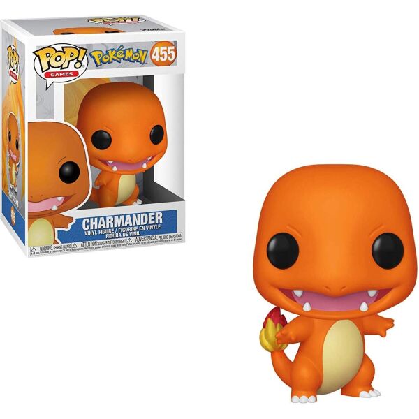 

Виниловая фигурка Funko Pokemon Покемон - Чармандер с защитным футляром 10 см винил