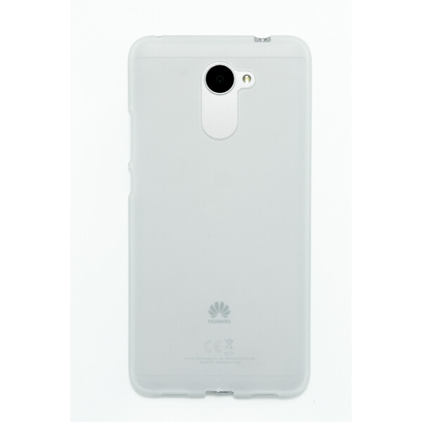 

Чехол силиконовый оригинальный для Huawei Y7 Prime White (18976)