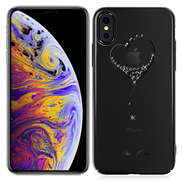 

Чехол Kingxbar Diamond Series для iPhone Xs Max Heart Black (25282)