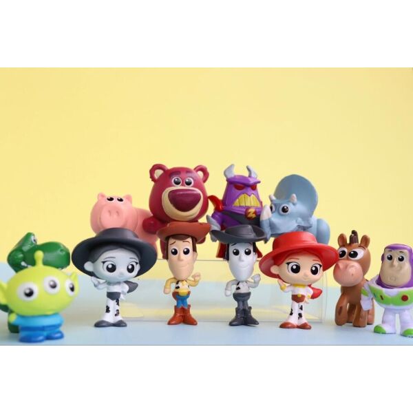 

12 шт./компл Игрушечные персонажи из Истории игрушек 4 Toy Story 4 ПВХ 4,5 см